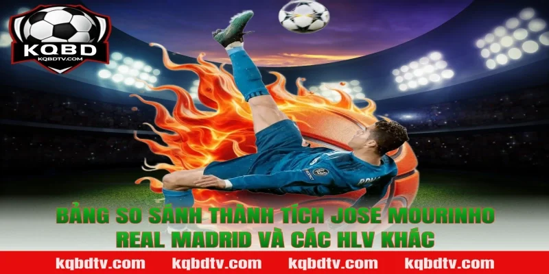 Bảng So Sánh Thành Tích Jose Mourinho Real Madrid Và Các HLV Khác