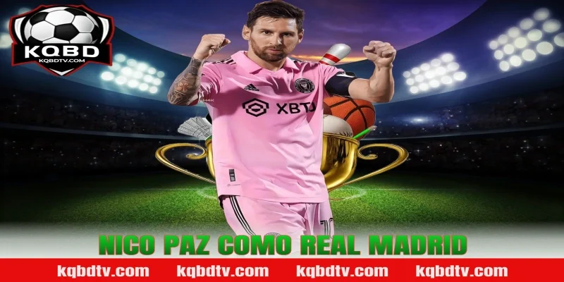 Nico Paz Como Real Madrid